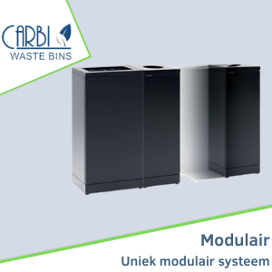 Unieke modulaire afvalsystemen
